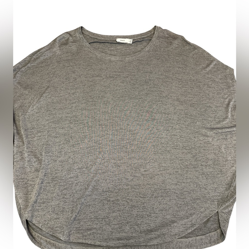Vince Top Gray Womens Small